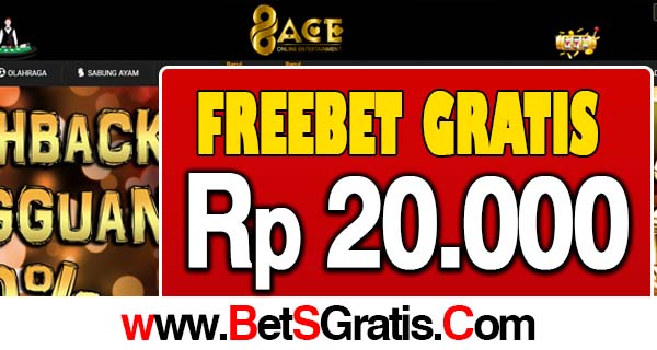 96AceIndo Freebet Gratis Rp 20.000 Tanpa Deposit