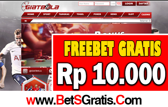 Giatbola.info Freebet Gratis 10.000