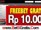 InemToto Freebet Gratis Rp 10.000 Tanpa Deposit