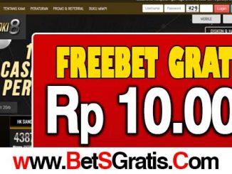 TogelHoki8.com Freebet Gratis Rp 10.000 Tanpa Deposit