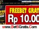 AktifBola Freebet MixParlay Rp 10.000 Gratis Tanpa Deposit