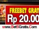 CafeSlot777 Freebet Gratis Rp 20.000 Tanpa Deposit