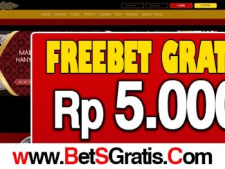 GustiBet Freebet Gratis Rp 5.000 Tanpa Deposit