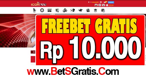 Icon188 Freebet Gratis Rp 10.000 Tanpa Deposit