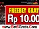 QQBET368 Freebet Gratis Rp 10.000 Tanpa Deposit