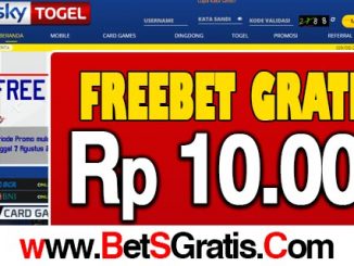 SkyTogel Freebet Gratis Rp 10.000 Tanpa Deposit