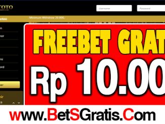 HartaToto Freebet Gratis Rp 10.000 Tanpa Deposit