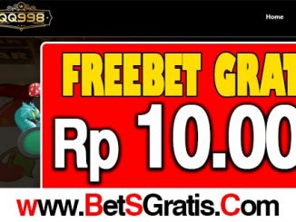 QQ998 Freebet Gratis 10.000 Tanpa Deposit