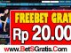 SaranaCash Freebet Gratis Rp 20.000 Tanpa Deposit