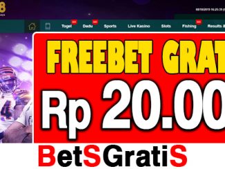 GBet8 Freebet Gratis Rp 20.000 Tanpa Deposit