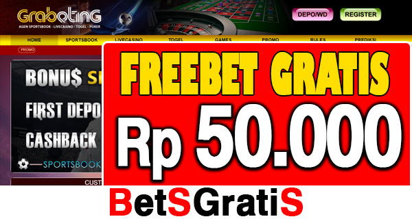 GraBeting Freebet Gratis Rp 50.000 Tanpa Deposit