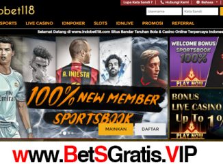 IndoBet118 Bonus Deposit New Member 100%