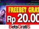 GBet8.Com Freebet Gratis Rp 20.000 Tanpa Deposit