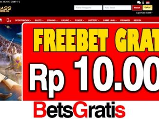 SBA99 Freebet Gratis Rp 10.000 Tanpa Deposit