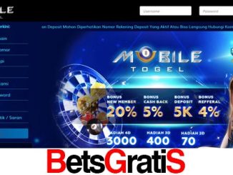 MobileTogel Bonus New Member 20%