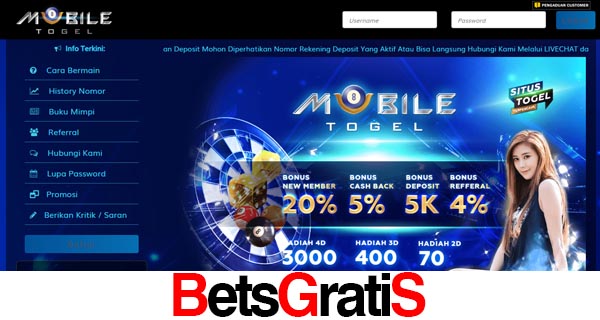 MobileTogel Bonus New Member 20%