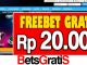 BolaEvos Freebet Gratis Rp 20.000 Tanpa Deposit