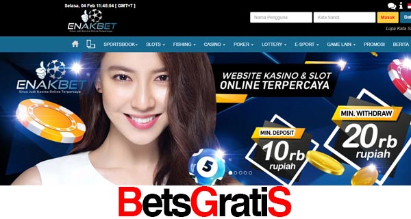 EnakBet Bonus New Member 100%