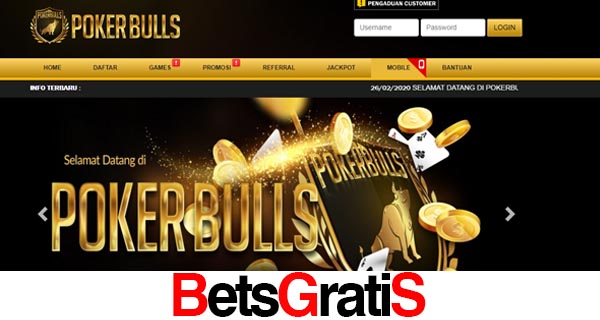 PokerBulls Bonus Member Baru 30%