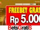 TogelKita Freebet Gratis Rp 5.000 Tanpa Deposit