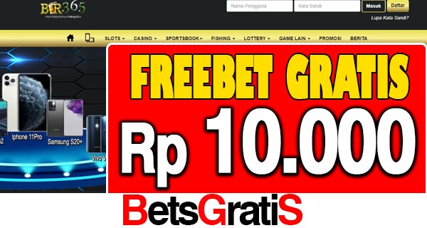 Bir365 Freebet Gratis Rp 10.000 Tanpa Deposit