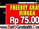 MatahariBet88 Freebet Gratis Up To Rp 75.000 Tanpa Deposit