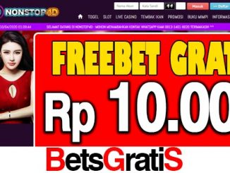 Nonstop4D Freebet Gratis Rp 10.000 Tanpa Deposit