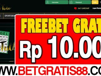 TulisToto Freebet Gratis Rp 10.000 Tanpa Deposit