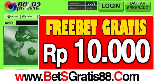 BolaPelangi2 Freebet Gratis Rp 10.000 Tanpa Deposit