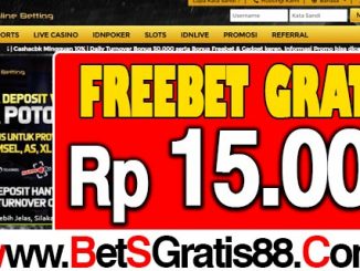 IOBBet Freebet Gratis Rp 15.000 Tanpa Deposit