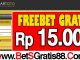 SinarToto Freebet Gratis Rp 15.000 Tanpa Deposit