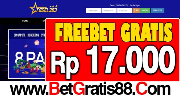 Togel303 Freebet Gratis Rp 17.000 Tanpa Deposit