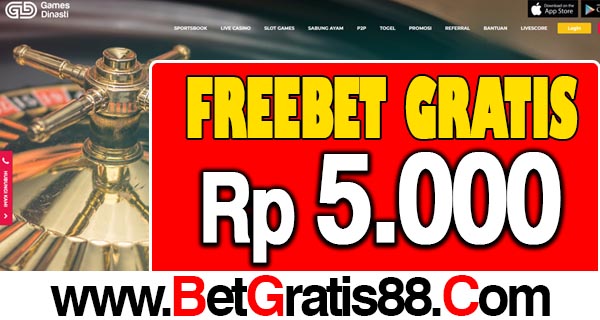 GameDinasti Freebet Gratis Rp 5.000 Tanpa Deposit