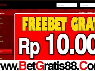 PanenTogel Freebet Gratis Rp 10.000 Tanpa Deposit