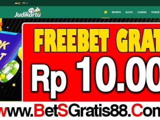 JudiKartu Freebet Gratis Rp 10.000 Tanpa Deposit