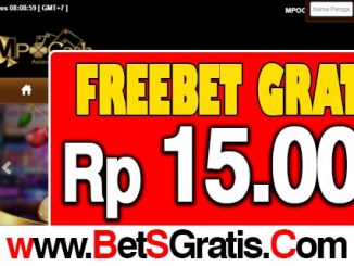 MpoCash Freebet Gratis Rp 15.000 Tanpa Deposit