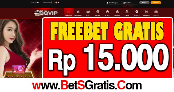 QQVIP303 Freebet Gratis Rp 15.000 Tanpa Deposit