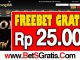 Warung168 Freebet Gratis Rp 25.000 Tanpa Deposit