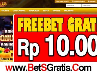 MegaJP Freebet Gratis Rp 10.000 Tanpa Deposit