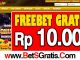 MegaJP Freebet Gratis Rp 10.000 Tanpa Deposit