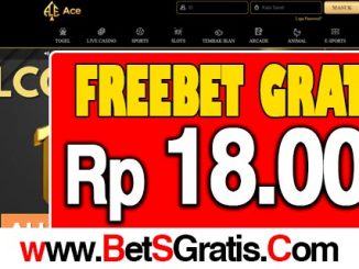 ACEVip Freebet Gratis Rp 18.000 Tanpa Deposit