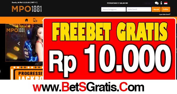 Mpo1881 Freebet Gratis Rp 10.000 Tanpa Deposit