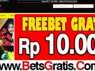 Bonus288 Freebet Gratis Rp 10.000 Tanpa Deposit