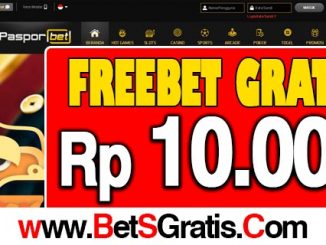 Pasporbet Freebet Gratis Rp 10.000 Tanpa Deposit