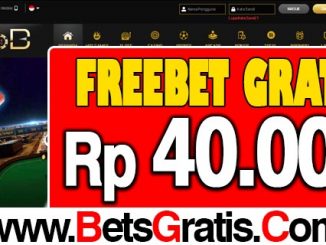 VOBBet Freebet Gratis Rp 40.000 Tanpa Deposit