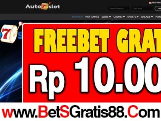 Auto7Slot Freebet Gratis Rp 10.000 Tanpa Deposit