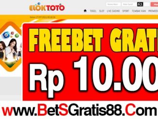 Elektoto Freebet Gratis Rp 10.000 Tanpa Deposit