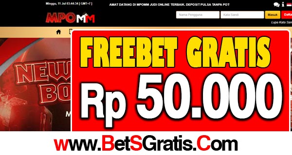 NEWMPO Freebet Gratis Rp 50.000 Tanpa Deposit