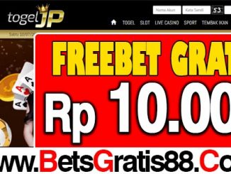 TogelJP Freebet Gratis Rp 10.000 Tanpa Deposit