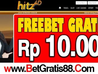 Hitz4D Freebet Gratis Rp 10.000 Tanpa Deposit